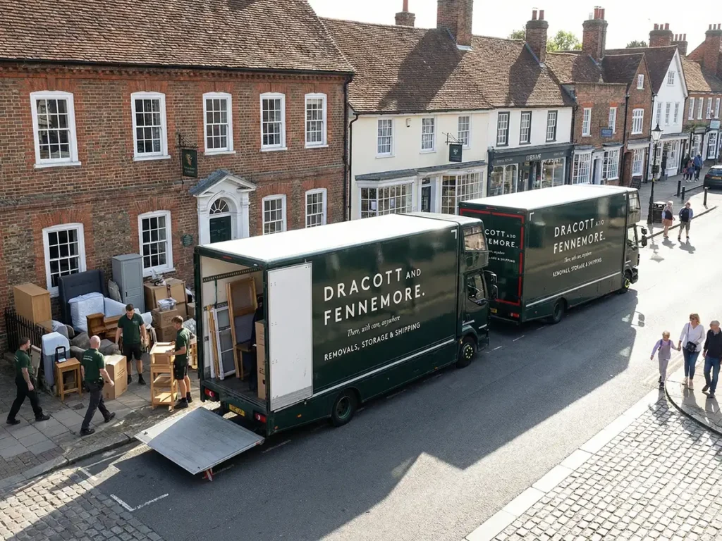 Premium removals Cobham services from Dracott & Fennmore, offering bespoke, discreet home relocations with exceptional care and professional planning.