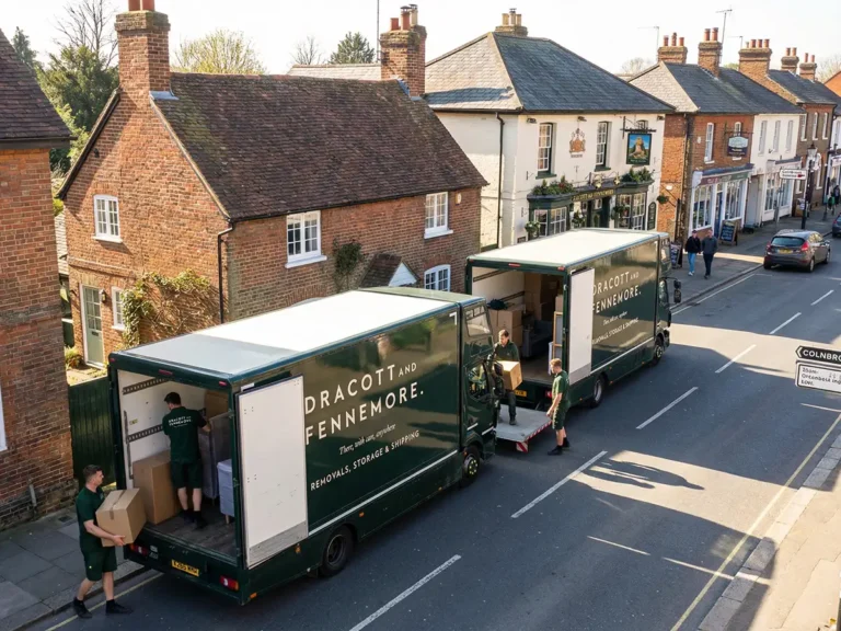 Expert removals Colnbrook services from Dracott & Fennmore, offering carefully planned home relocations with premium care, flexibility, and professionalism.